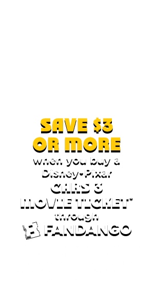 Save $3 or More when you buy a Disney•Pixar Cars 3 Movie Ticket through Fandango with purchase of specially marked box of Quaker® Chewy or Life. Offer ends 9/30/17 or when movie is no longer in theaters, whichever comes first. Void where prohibited. US only. Cars 3 ©2017 Disney•Pixar ©TQOC